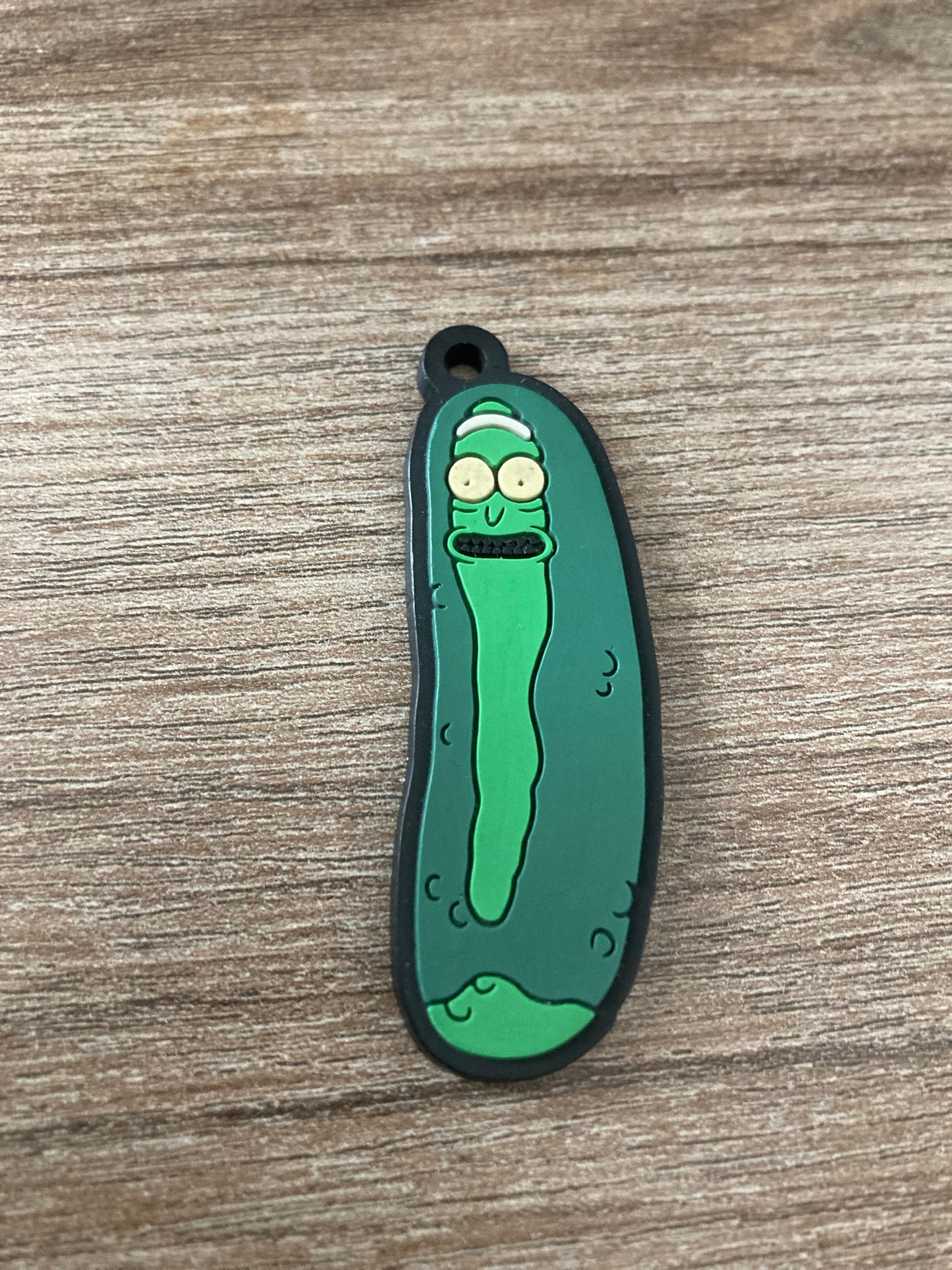The John Emory Powers Commemorative 'Pickle Rick' Keychain